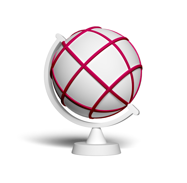 Globe 3D rendering